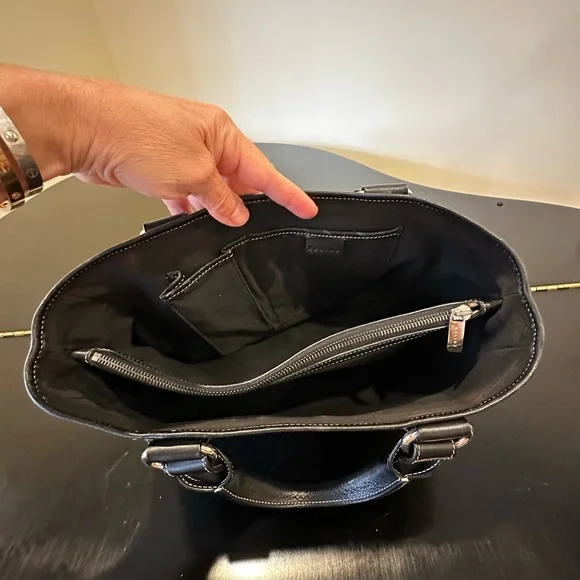 CELINE 80’S VINTAGE RETRO ICONIC COUTURE LUXURY AUTHENTIC RUNWAY MACADAM BAG - Picture 12 of 17